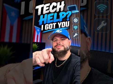 Need Help With Tech? I Got You
